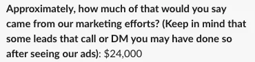 $24K generated from our ads.